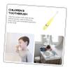 Mikinona Comfortable Toothbrush Soft Bristle Gentle Cleaning for Ages Lovely Yellow Manual Panda Brush for Fragile Gums and Easy to Use Oral Care Tool view 3