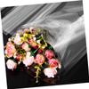 BCOATH Transparent Cellophane Flower Wrapping Paper Wide Floral Packing Film for Bouquet DIY Craft Wrapping Tear-resistant Opp Wrap for Wedding Snacks and Presents view 2