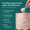 YayDay Nighttime Prebiotic Fiber Powder with Digestive Enzymes & Magnesium Glycinate for Sleep | Gut Health Supplement for Women & Men - Digestion Support, Bloating Relief - Citrus, 30 Scoops view 3