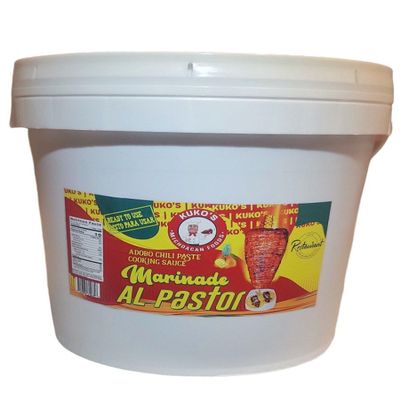 Al Pastor Concentrate Adobo Marinade & Seasoning - Authentic Mexican Taco & Pork Marinade (20 lb Bulk Tub) Restaurant Quality