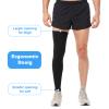 1 Pair Knee Brace Undersleeve Knee Undersleeves for Women & Men Compression Breathable Leg Sleeves for Under Brace Closed Patella Non-Slip Knees Support Cooling Protective Liner Sports Running Gym view 2