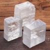 105-155g 1pc Clear Optical Calcite Raw Cube Iceland Stone and Rough Crystal Minerals Stones Gemstone Stone view 3