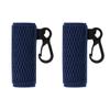 Linkidea 2 Pack Knitted Stretch Protective Sleeve with Lanyard, Soft Pocket Cover for 1" Diameter Slim Mini Devices, Portable Storage Sock for Stylus, Lip Balm (Navy Blue) view 1