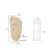 JSEIAJB Women Forefoot Half Insoles Shoes Shoe Size Pads Comfort High Heels toe Cushion foot Pad(E) view 2