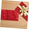 Anneome Red Crinkle Cut Shredded Paper Filler for Boxes Decorative Packaging Material for Wine Cosmetics Birthday Wedding DIY Party Decorations view 3