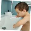 Anneome Soft Bristles Toothbrush for 2-5 Years Old Comfortable Handle Safe Material Pink Balloon Design view 4