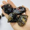 150-160g 1 Bag Amber Crystal Rough Northern Lights Burmese Blood Amber Vintage Stone Material Gemstone Stone view 2