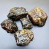 150-160g 1 Bag Amber Crystal Rough Northern Lights Burmese Blood Amber Vintage Stone Material Gemstone Stone view 4
