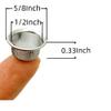 15pcs 0.5 Inch Pipe Screens Premium Diameter 1/2 Inch Mesh Bowl Stainless Steel Metal Pipe Screens view 2