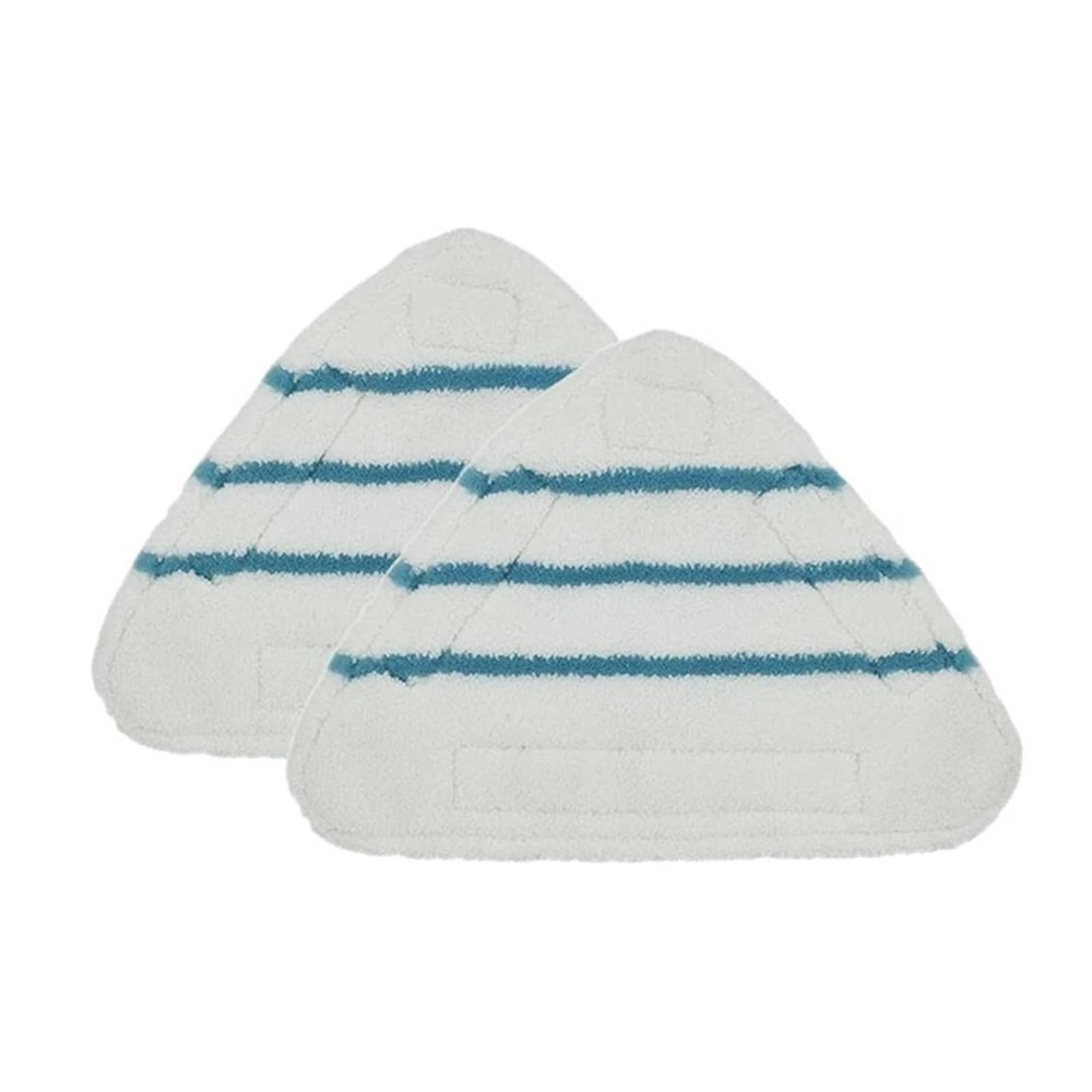 ZKKNPZHX Fiber mop2Pcs Steam Mop Replacement Pads Triangle Washable Cloth Microfiber Steam Mop Pads Mop Pad Steam Mop Replacement