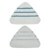 ZKKNPZHX Fiber mop2Pcs Steam Mop Replacement Pads Triangle Washable Cloth Microfiber Steam Mop Pads Mop Pad Steam Mop Replacement view 4