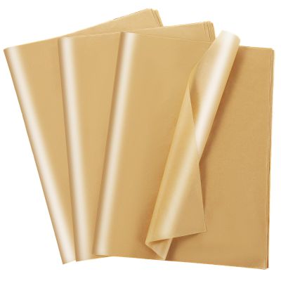 500 Sheets Tissue Paper 14 x 20 Inches Brown Wrapping Tissue Paper Bulk Wrap-Paper Sheets for Gift Bags Packaging Floral Filler Crafts Birthday Christmas Decor