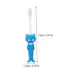 COOLHIYA 4 Sets Suction Cup Toothbrush with Manual Teeth Cleaning Brush for Washable Cartoon Style Easy Grip for Early Oral Care and Self-Brushing Development view 2