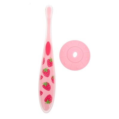 Gogogmee Portable Lovely Silicone Toothbrush Small Lightweight Tooth Cleaner with Material for Oral Cleaning and Cavity Prevention
