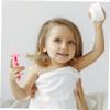 Gogogmee Portable Lovely Silicone Toothbrush Small Lightweight Tooth Cleaner with Material for Oral Cleaning and Cavity Prevention view 4