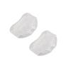 1 Pair Silicone Honeycomb Forefoot Pads - Gel Insoles for High Heel Pain Relief & Comfort, Breathable Foot Cushions(White) view 1