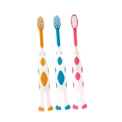 IWOWHERO 6pcs Soft Bristle Toothbrush for Ages Non-Slip Comfortable Handle Mild on Teeth and Gums Bathroom Accessories for Oral Care