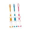 IWOWHERO 6pcs Soft Bristle Toothbrush for Ages Non-Slip Comfortable Handle Mild on Teeth and Gums Bathroom Accessories for Oral Care view 1