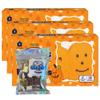 Candy Freezer Halloween Pumpkins Marshmallows, Classic Spooky Candies, Cupcake and Dessert Toppers, 1.5 oz (Pack of 3) with Freeze Dried Ice Cream Bites (Pumpkins Marshmallows) Candy view 1