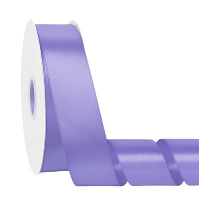 Simplegoal Double Face Light Purple Satin Ribbon 1-1/2 Inch X 100 Yards Polyester Light Purple Ribbons for Gift Wrapping Crafts Flower Bouquet Sewing Arts Wedding Party Decoration