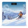 Winter Skiing Weight Scale Digital Electronic Scales Bathroom Scale, Larg LCD Backlight Display, High Precision Measurements,Tempered Glass view 1