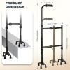 Stair Climbing Aid Cane for Seniors Height & Width Adjustable, Lightweight Portable, Slip-Resistant Sturdy | Fits Standard Steps 300lbs | Stair Aid Cane for Elderly, Sore Knees, &Post-Surgery view 3