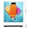Ice Popsicles Weight Scale Digital Electronic Scales Bathroom Scale, Larg LCD Backlight Display, High Precision Measurements,Tempered Glass view 2