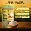 Danodia Foods Pearl Millet Semolina (Rava), 450 g (1 lb) Bajra Grain | Stone-Ground, Coarse Texture Naturally Gluten-Free Ancient Grain Ideal for Flatbreads, Savory Bowls, Pancakes & Porridge view 3