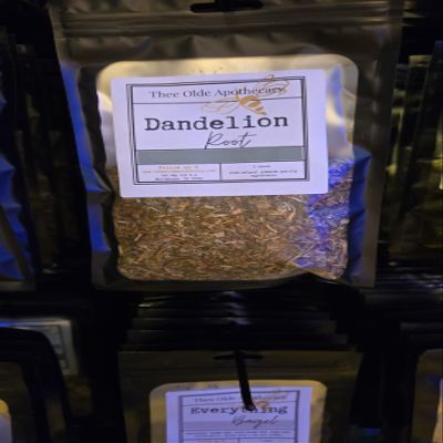 Dandelion Root, Dried Herb, 1 oz, Thee Olde Apothecary