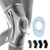 HuayoRong 2 Pack Ampknee Bone On Bone Walking Support - Knee Sleeve Compression for Sports, Knee Brace for Arthritis Pain Relief, Meniscus Tear Support, and Knee Pain Relief (Blue,Small) view 4
