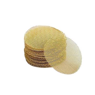 100-Pack Premium Pipe Filters Stainless Steel & Brass Screens for Water Pipes, Durable & uncorroded, Multi-Size Fit(20mm Brass)