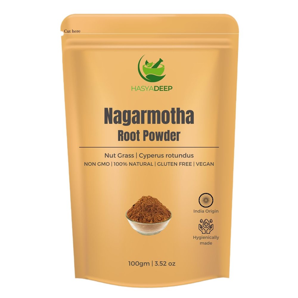 Hasyadeep Nagarmotha Powder | Cyperus rotundus (450gm/15.87oz)