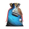 AQRJKHD Christmas Drawstring Gift Bags Xmas Gift Sack with Tag & Tie Magic Electric Guitar Music Wrapping Sacks Pouches Favor Santa Bag for Wrapping Presents Christmas Birthday Party Xmas Party view 1