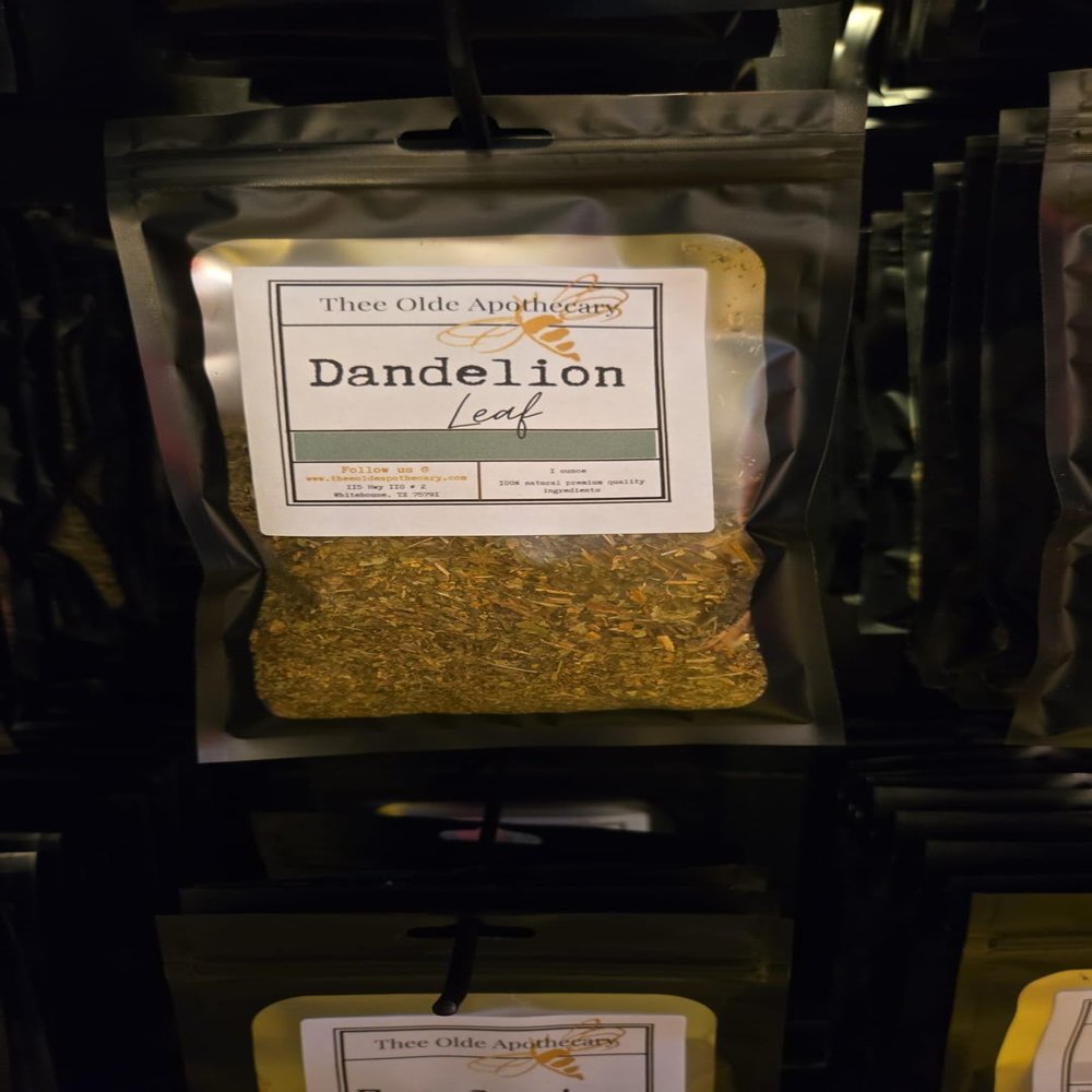 Dandelion Leaf, Dried Herb, 1 oz, TThee Olde Apothecary