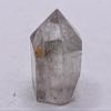 130ct 35mm Clear Quartz w/Green Chlorite Inclsions Point Natural Spakrling Gemstone Crystal Mineral Dcor Specimen - China view 4