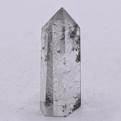 110ct 49mm Green Chrlorite Clear Quartz Point Natural Sparkling Translucent Gemstone Crystal Mineral Dcor Specimen - China