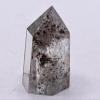 150ct 39mm Clear Quartz w/Red & Green Chlorite Inclusions Point Collectible Natural Sparkling Gemstone Crystal Mineral Dcor Specimen - China view 1