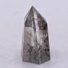 150ct 39mm Clear Quartz w/Red & Green Chlorite Inclusions Point Collectible Natural Sparkling Gemstone Crystal Mineral Dcor Specimen - China view 2