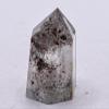 150ct 39mm Clear Quartz w/Red & Green Chlorite Inclusions Point Collectible Natural Sparkling Gemstone Crystal Mineral Dcor Specimen - China view 3