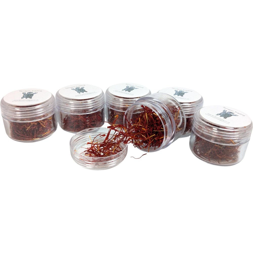 1 x Premium Moroccan Saffron Threads (1 Gram) - Pure, A+ Grade Taliouine Spice for Cooking & Color