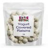 Yogurt Covered Raisins - 1 lb Bulk Bag of Fresh Gourmet Sweet Creamy Chewy Coated Dipped Raisins view 2