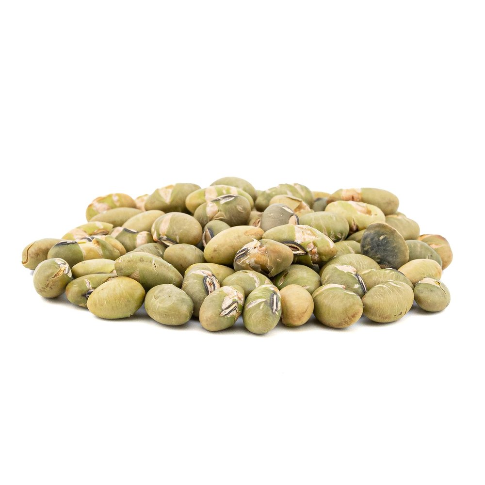 NUTS U.S. Dry Roasted & Salted Edamame Beans | Crunchy High-Protein Super Power Snack | 100% Plant-Based | Gluten-Free | 2 LBS Resealable Bag