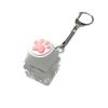 apcans Electronic Puss Grip Perceptual Keychain Permanent Polystyrene Fiddle Button Noise Double Secure Adults Kids Worry Relief Press Sound Ease Keychain view 1