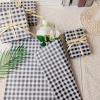 150 Sheets Buffalo Plaid Tissue Paper Gingham Black and White Checkered Tissue Paper Bulk Gift Bags Wrapping Tissue for Christmas DIY Art Craft Wedding Birthday Baby Shower Decor, 14 x 20 Inches view 4