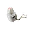apcans Electronic Puss Grip Perceptual Keychain Permanent Polystyrene Fiddle Button Noise Double Secure Adults Kids Worry Relief Press Sound Ease Keychain view 4