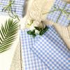 150 Sheets Buffalo Plaid Tissue Paper Gingham Dusty Blue and White Checkered Tissue Paper Bulk Gift Bags Wrapping Tissue for Christmas DIY Art Craft Wedding Birthday Baby Shower Decor, 14 x 20 Inches view 4