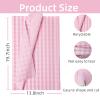 150 Sheets Buffalo Plaid Tissue Paper Gingham Pink and White Checkered Tissue Paper Bulk Gift Bags Wrapping Tissue for Christmas DIY Art Craft Wedding Birthday Baby Shower Decor, 14 x 20 Inches view 2