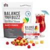 BYB Mixers Party Punch Cocktail Mix Packets (12 Pack) Infused with Electrolytes and Vitamins, 10 Calories, 2g Organic Sugar, 3g Carbs, Cocktail and Mocktail Mixer, Natural Ingredients view 1