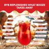 BYB Mixers Party Punch Cocktail Mix Packets (12 Pack) Infused with Electrolytes and Vitamins, 10 Calories, 2g Organic Sugar, 3g Carbs, Cocktail and Mocktail Mixer, Natural Ingredients view 3