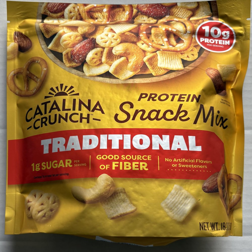 Catalina Crunch Traditional Protein Snack Mix, 18 oz, 10g Protein, Keto Friendly, Gluten Free